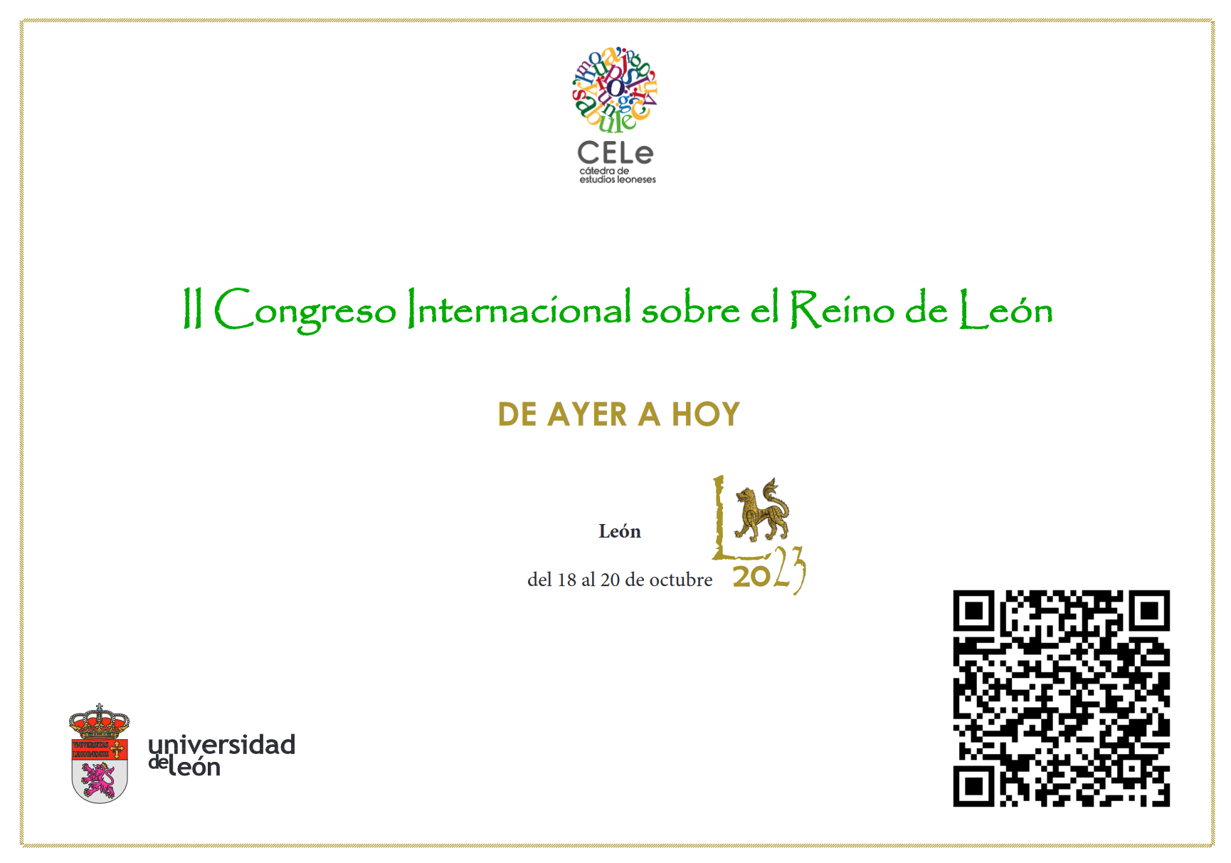 IICongresoInternacionalSobreElReinodeLeon